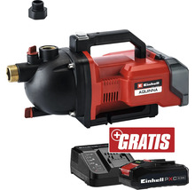 Einhell Aquinna groupe hydrophore avec batterie et chargeur
