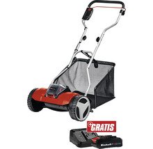 Einhell Akku-Vertikutierer mit Fangkorb, Ladegerät und Akku