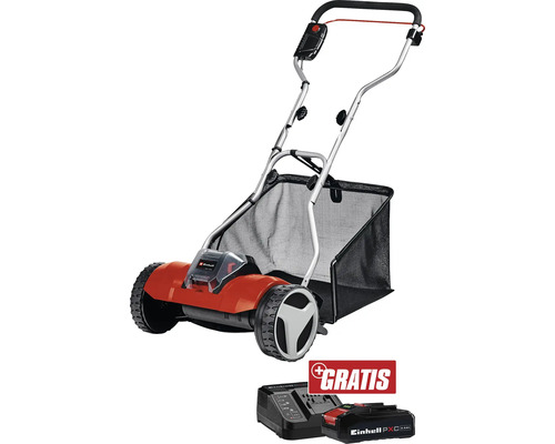 Einhell Akku-Vertikutierer mit Fangkorb, Ladegerät und Akku