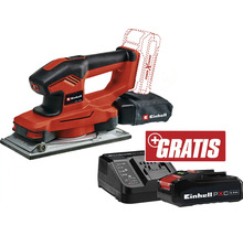 Ponceuse vibrante Einhell Ponceuse excentrique sans fil avec chargeur et batterie