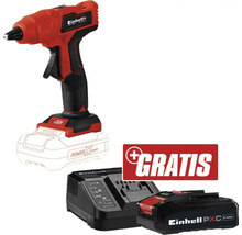 Pistolet à colle chaude sans fil Einhell avec chargeur et batterie