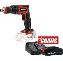 Einhell Akku-Trockenbauschrauber mit Ladegerät und Akku gratis