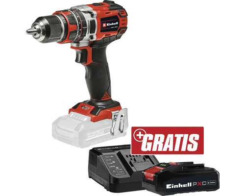 Visseuse-perceuse sans fil Einhell avec chargeur et batterie