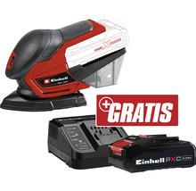 Einhell Akku-Exzenterschleifer mit Ladegerät und Akku