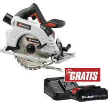 Scie circulaire à main sans fil Einhell avec batterie et chargeur