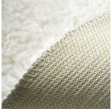 Vue détaillée d'un tapis avec dessous antidérapant