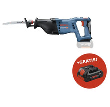 Scie sabre Bosch avec batterie et batterie gratuite supplémentaire