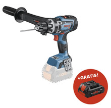 Akkuschrauber mit Zusatzakku und Zusatzhandgriff