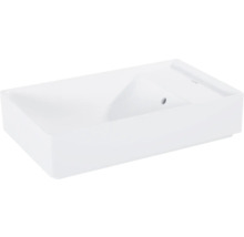Vasque à poser rectangulaire en céramique sanitaire