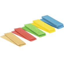 Plaquettes en bois multicolores pour le modélisme