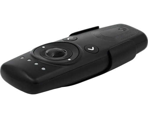 Shelly Blu Remote Control Zigbee noir Télécommande noire avec bouton rotatif et touches fléchées