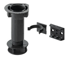 Pied de meuble avec matériel de fixation