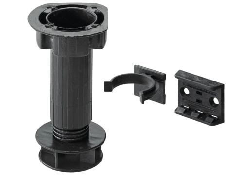 Pied de meuble avec matériel de fixation