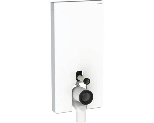 GEBERIT Sanitärmodul Monolith für Stand-WC Bauhöhe 1010 mm Frontverkleidung Glas weiß 131.003.SI.5 Geberit Spülkasten für Wand-WC