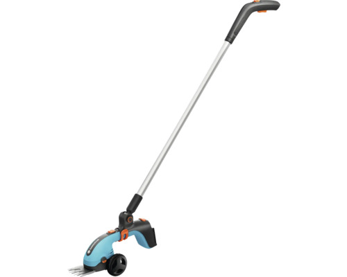 Cisailles à gazon sans fil Gardena avec manche pour bordures de gazon