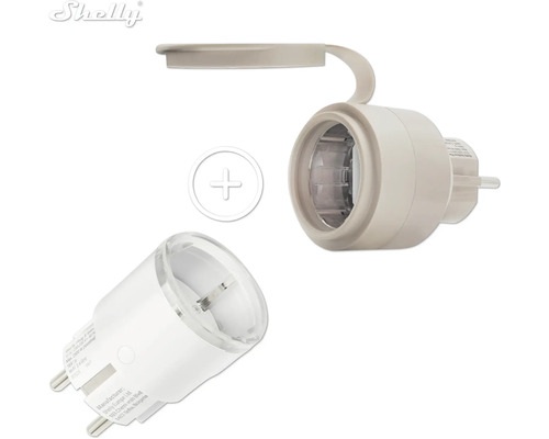 Steckdosenadapter für den Aussenbereich mit Deckel