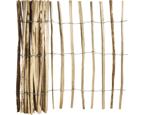 Clôture en bois pour jardin