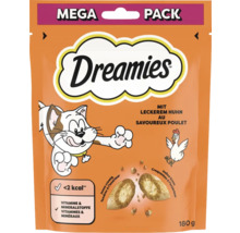 Dreamies Mega Pack friandise pour chat au poulet, 180 grammes