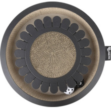 Panneau à gratter pour chat avec balles de jeu