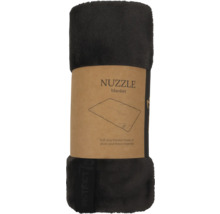 Couverture câline pour chien enroulée en peluche et en polaire