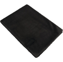 Couverture douillette rectangulaire pliée