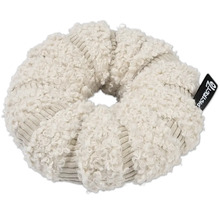 Élastique à cheveux en tissu éponge avec logo District 75