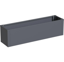 Rechteckiger Pflanzkasten aus Metall