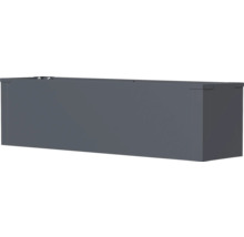 Rechteckiger Pflanzkasten aus Metall