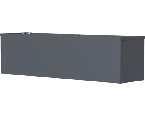 Rechteckiger Pflanzkasten aus Metall