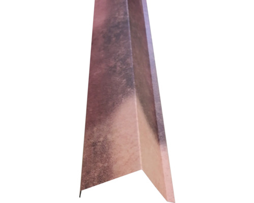 Angle d'arête PRECIT pour tuile métallique Spanish Andalusia 2000 mm x 40 mm x 100 mm Cornière