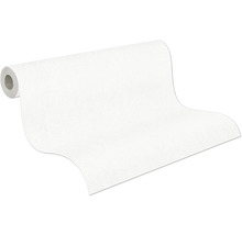 Rouleau de papier peint à fibres brutes blanc