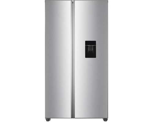 Réfrigérateur combiné côte à côte en pose libre avec distributeur d'eau