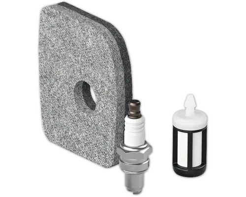 Filtre à air, bougie d'allumage et filtre à carburant pour appareils motorisés