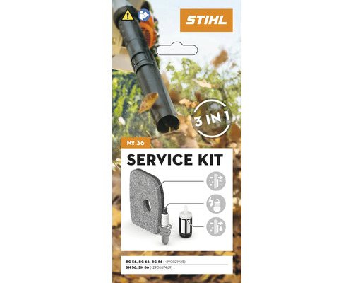 Kit d’entretien Stihl numéro 36 pour souffleurs à feuilles