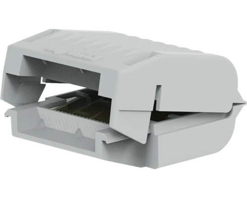 Borne de connexion Wago avec levier ouvert