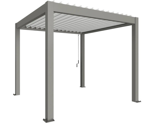Freistehende Aluminium Pergola mit Lamellendach