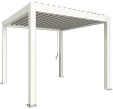 Freistehende Terrassenüberdachung mit Lamellendach