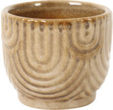 Keramik Blumentopf mit Muster