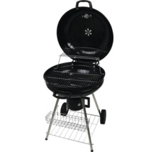Kugelgrill mit Ablagerost und Fahrgestell