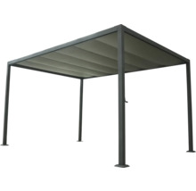 Pavillon mit verschiebbarem Dach für den Garten