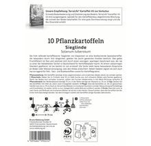 Packung Pflanzkartoffeln Sieglinde mit Pflanzanleitung