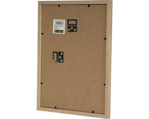 Dos d'un cadre photo en bois