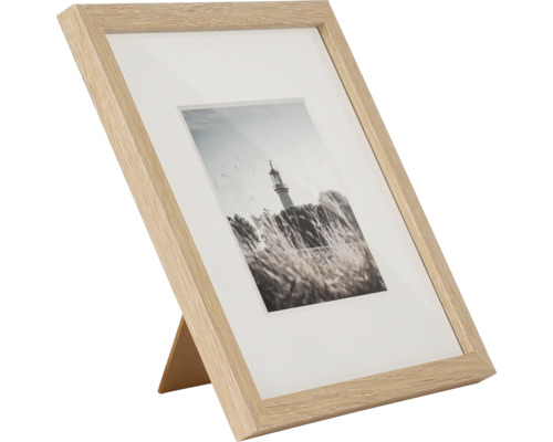 Cadre photo avec passe-partout et support