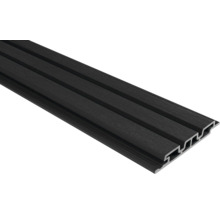 Revêtement de façade foncé en plastique