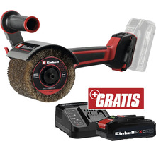Einhell Akku-Bürstenmaschine mit Akku, Ladegerät und Aktionsaufkleber gratis