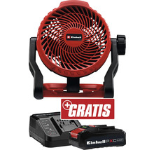 Ventilateur sans fil Einhell avec batterie et chargeur