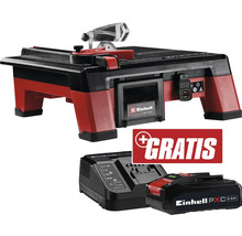 Einhell Fliesenschneidmaschine mit Akku und Ladegerät