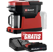 Cafetière à batterie Einhell avec batterie, chargeur et action gratuite
