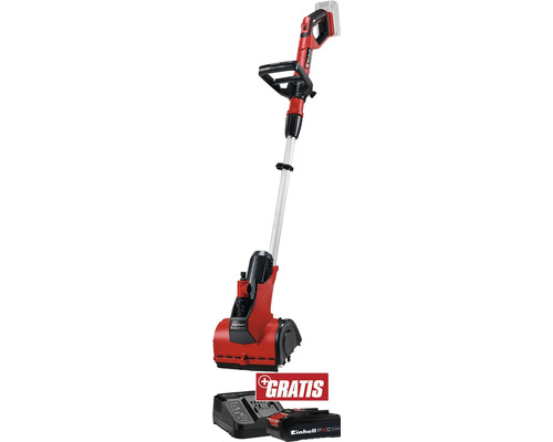 Einhell Brosse de surface sans fil PICOBELLA 18/215 + GRATUIT PXC kit de démarrage 18V 2,5 Ah Einhell Coupe-jointes sans fil avec batterie et chargeur