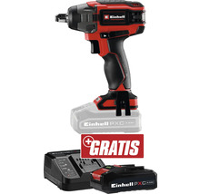 Einhell Clé à choc à batterie avec batterie, chargeur et batterie supplémentaire